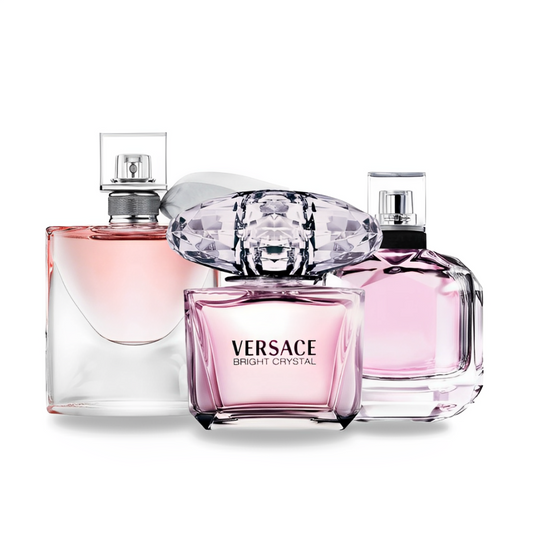 Lancôme La Vie Est Belle | Versace Bright Crystal Absolu | Mon Paris YSL