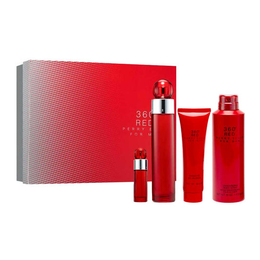 360 Red ESTUCHE 4pzs EDT Hombre