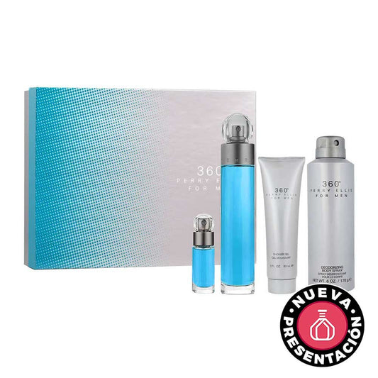 360 Men ESTUCHE 4pzs EDT Hombre
