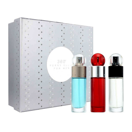 360/360 Red/Reserve Trio ESTUCHE 3pzs EDT Hombre