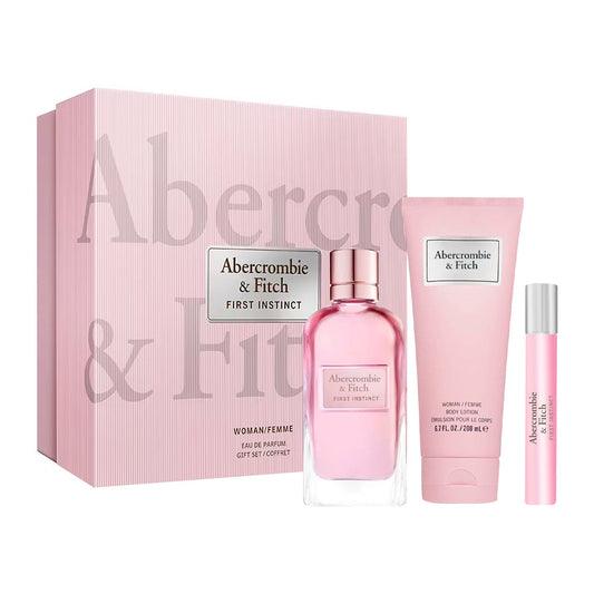A&F First Instinct ESTUCHE 3 pzs Mujer