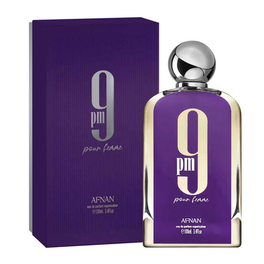 Afnan 9pm Pour Femme Morado 100ml EDP Mujer
