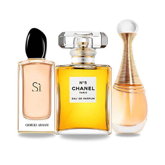 Armani Sí | Coco Mademoiselle | Dior J'adore