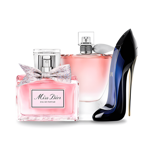 Dior Miss Dior | Lancôme La Vie Est Belle | Carolina Herrera Good Girl